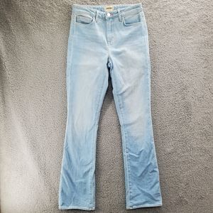 L'AGENCE Jeans Oriana High Rise Straight Belmont Womens Size 25 Made In USA